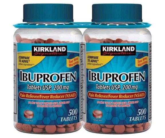 Viên giảm đau Kirkland Ibuprofen 200mg –500vien . Mỹ