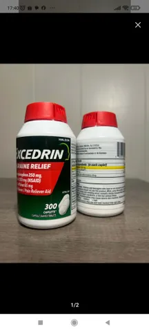 Viên uống hỗ trợ chứng đau nửa đầu Excedrin Migraine 300 viên 728344