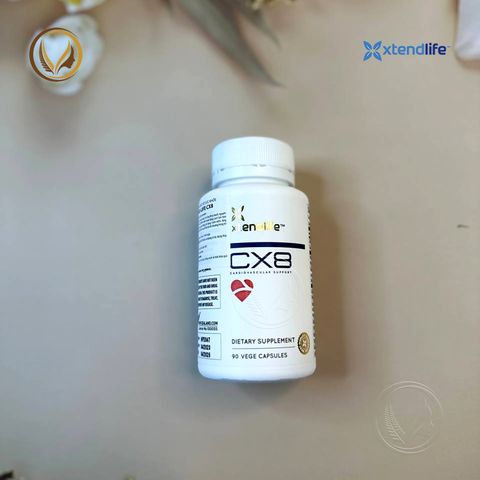 Viên uống hỗ trợ tim mạch, ngừa đột quỵ Xtend Life CX8 Cardiovascular Support 90 viên