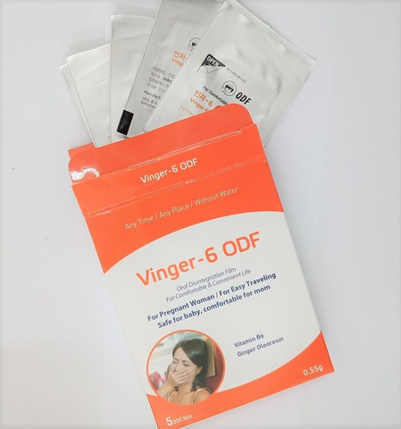 Miếng Ngậm Vinger 6 - Hỗ Trợ Giảm Nghén Hiệu Quả Cho Mẹ Bầu - Vitamin B6 và Chiết Xuất Gừng