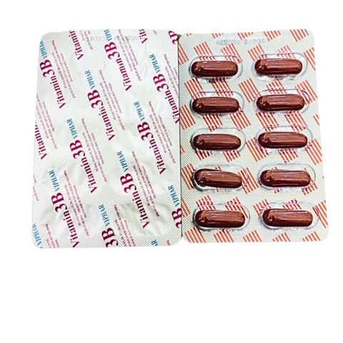 Viên uống Vitamin 3B Viphar - Hỗ trợ B1, B6, B12 Bồi bổ sức khỏe - Hộp 100 viên Duy trì Năng lượng và Tăng cường sức đề kháng 728370