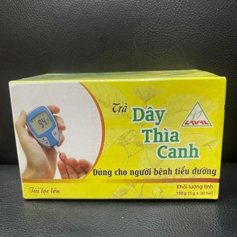 Trà Dây Thìa Canh Lava - Hỗ Trợ Tiểu Đường, 30 Gói x 5g, Giảm Đường Huyết, Bảo Vệ Sức Khỏe Tự Nhiên, Trà Thảo Mộc Lành Tính 728416