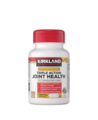 Viên uống UC II hỗ trợ khớp Kirkland Signature Triple Action Joint Health 110 viên 728484