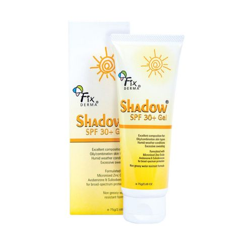 Gel chống nắng da mặt Fixderma Shadow SPF 30+ 