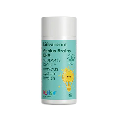 Viên uống bổ não, tăng cường trí nhớ tập trung cho trẻ em Lifestream Genius Brains DHA Kids 30 viên