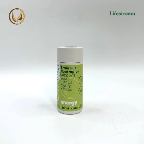 Viên uống tăng cường tập trung, tỉnh táo Lifestream Brain Fuel Nootropics 60 viên
