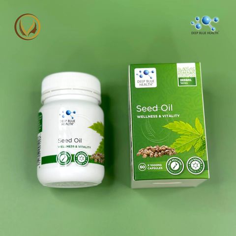 Viên uống tinh dầu HGD Deep Blue Health Seed Oil 60 viên - Chính hãng New Zealand