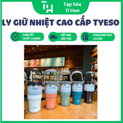 Ly giữ nhiệt cao cấp Tyeso V2 (Màu ngẫu nhiên) (TH34)