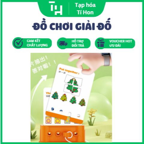 Đồ Chơi Giải Đố Giáo Dục Cho Bé (TH42)