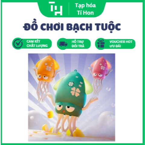 Đồ chơi bạch tuộc nhảy múa cho bé (Màu ngẫu nhiên) (TH45)