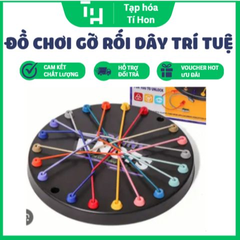Đồ chơi gỡ rối dây trí tuệ (TH46)