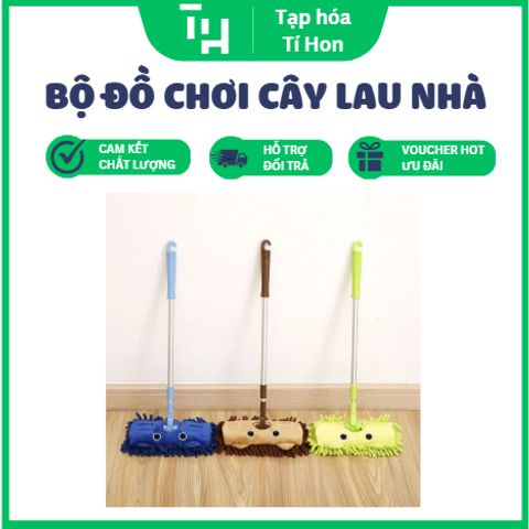 Bộ đồ chơi cây lau nhà có 3 màu (Màu ngẫu nhiên) (TH47)