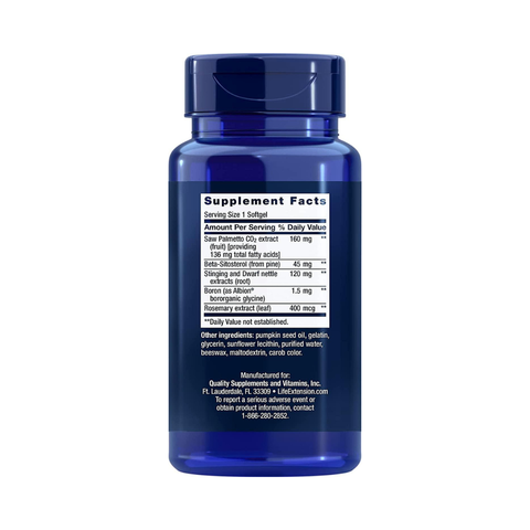 Viên Uống Life Extension PalmettoGuard® Hỗ Trợ Sức Khoẻ Nam Giới (Hộp 60 viên) - YoungFit
