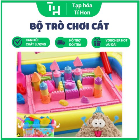 Bộ đồ chơi cát động lực cho bé (TH58)
