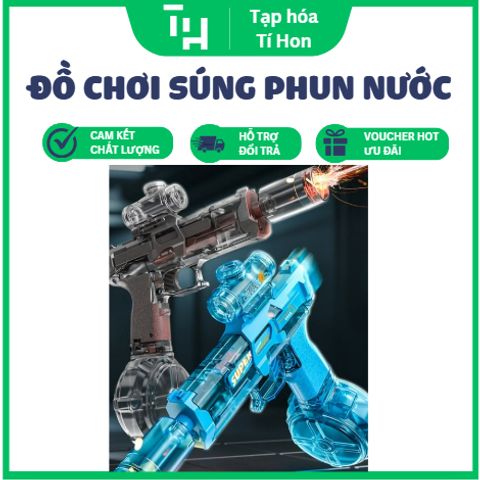 Đồ chơi súng phun nước uzi cho trẻ em (TH61) (Màu ngẫu nhiên)