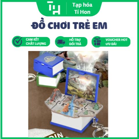 Đồ Chơi Trẻ Em Lo Âu Giảm Căng Thẳng Gấp Sách Móc Khóa (TH64) (Màu ngẫu nhiên)