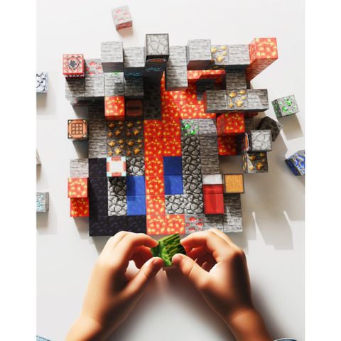 Set 10 khối nam châm Minecraft (TH66)