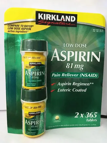 Bảo vệ tim mạcBảo vệ tim mạch, ngăn ngừa đột quỵ Kirkland Low Dose Aspirin 81mg 2x 365 viênh, ngăn ngừa đột quỵ Kirkland Low Dose Aspirin 81mg 2x 365 viên