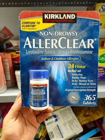 Viên chống dị ứng Kirkland Signature  365 viên