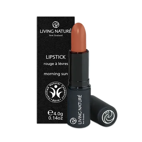 Son môi màu cam đất Living Nature Lipstick Morning Sun 02 (4.0g)