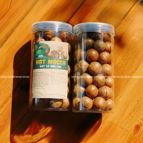 Hạt Macca Size Trung 500g CAOFOOD - Hạt Nguyên Vỏ Ngon, Béo Bùi - Thực Phẩm Lành Mạnh Cho Gia Đình, Không Đường, Không Chất Bảo Quản