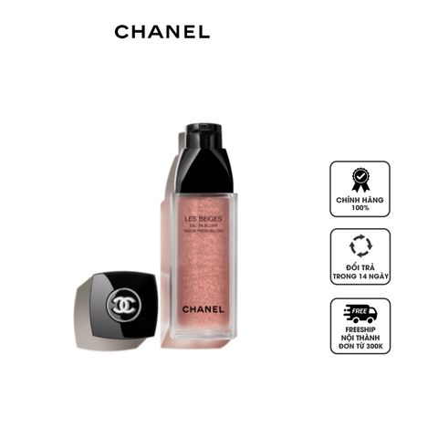 Má Hồng Dạng Nước Chanel Les Beiges Water Fresh Blush - Trang Điểm Tự Nhiên, Bền Màu 15ml, Đem Lại Gò Má Hồng Tươi Tắn 