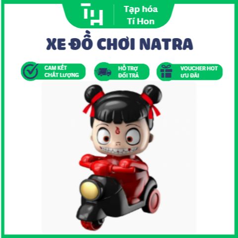 Xe đồ chơi Natra chạy xe máy (TH74)