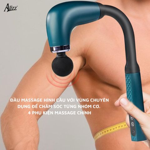 Máy massage cầm tay ALIZZ AL-14556 4 đầu (TH83)