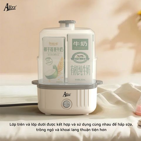 Máy hấp thực phẩm 2 tầng đa năng ALIZZ AL-14550 (TH85)