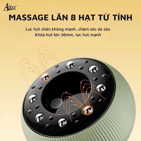 Máy Massage Kinh Lạc Giác Hơi Cầm Tay ALLZZ -AL 14536 (TH88)