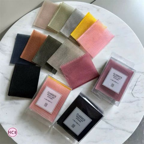 Miếng dán giữ cố định tóc mái không hằn vết dành cho phái đẹp 10pcs
