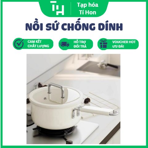 Nồi sứ chống dính dung tích lớn 20cm ALIZZ AL-14505 (TH89)