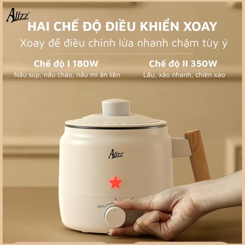 Nồi nấu đa năng 1 tầng ALIZZ AL-14502 (TH92)