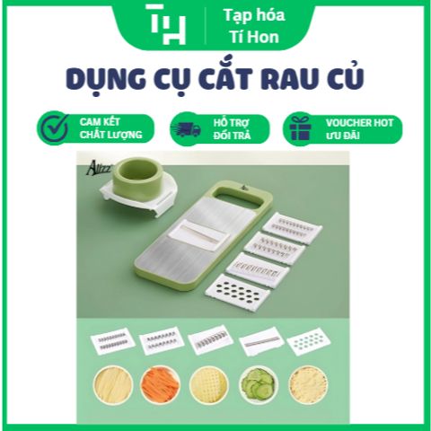 Dụng cụ cắt rau củ đa năng 6 dao ALIZZ AL-14501 (TH93)