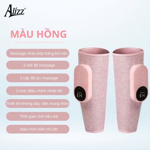 Cặp 2 đai quấn masage bắp chân ALIZZ AL-14259 (Màu ngẫu nhiên) (TH104)