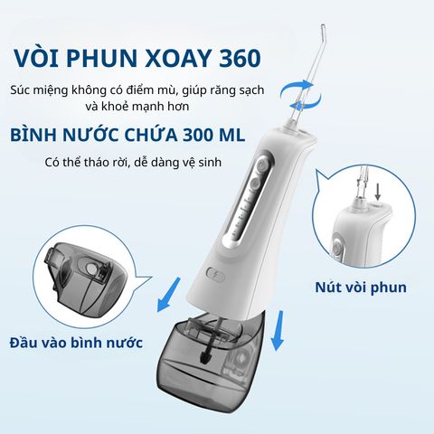 Tăm nước cầm tay ALIZZ AL-14235 (TH106)