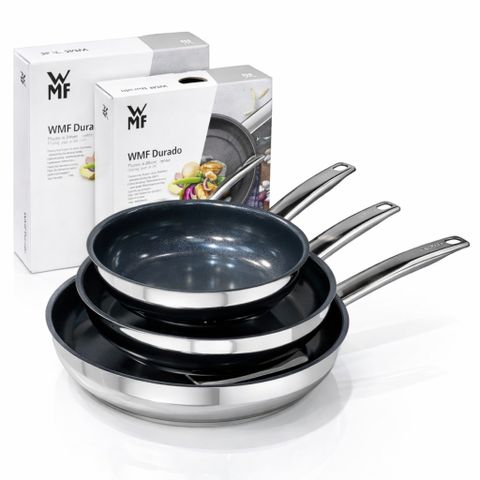Chảo Chống Dính WMF Durado Pfanne - Ceramic Cao Cấp, Hàng Nội Địa Đức, An Toàn cho Sức Khỏe, Dùng Được cho Bếp Từ