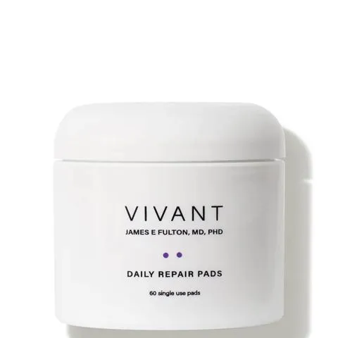 Tẩy Da Chết Vivant Skincare Daily Repair Pads - Lọ 60 Miếng Dành Cho Da Mụn, Kiểm Soát Dầu & Trẻ Hóa Da 729026