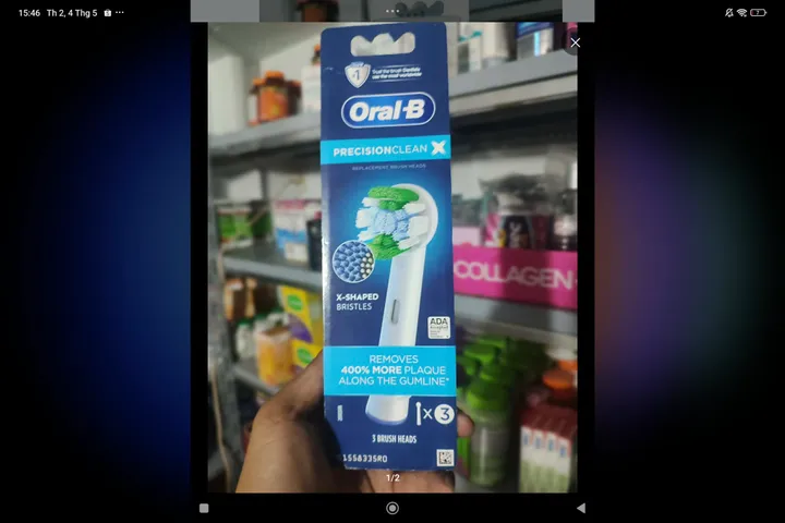 Đầu Bàn Chải Điện Oral -B cua my