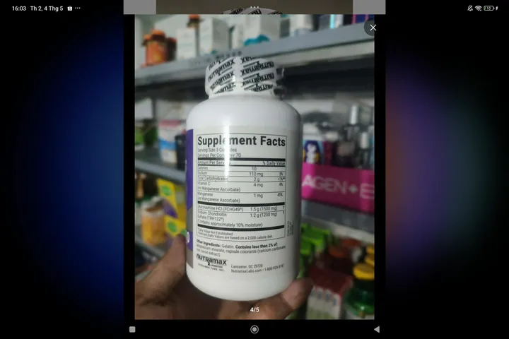 Viên Uống Bổ Khớp Dòng Cao Cấp Của Mỹ - Cosamin DS For Joint Healthy 210 viên.