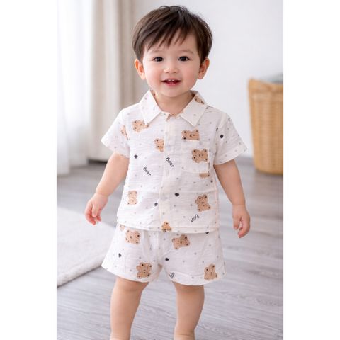 Bộ đũi bé gái gấu thỏ cute đáng yêu mát mẻ mùa hè cho bé 8-28kg