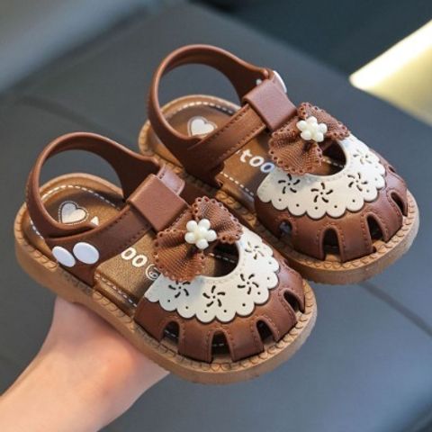 Sandal xăng đan thời trang cho bé giày 0-4 tuổi mùa hè đế mềm thoáng khí chống trơn trượt