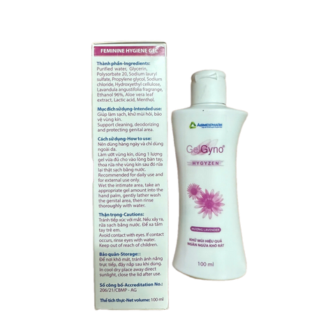 Dung Dịch Vệ Sinh Gelgyno Hygyzen Dùng An Toàn Cho Phụ Nữ Mang Thai - 100ml