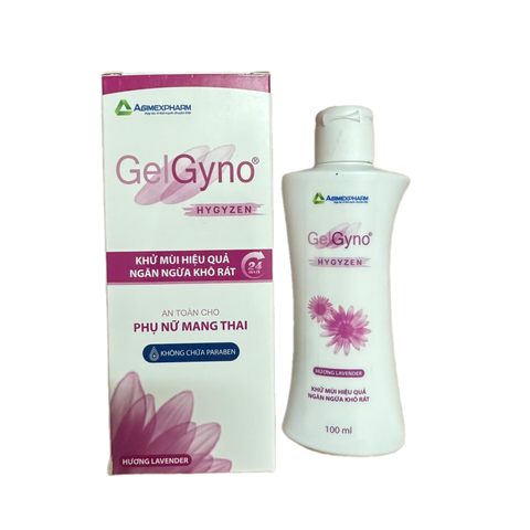 Dung Dịch Vệ Sinh Gelgyno Hygyzen Dùng An Toàn Cho Phụ Nữ Mang Thai - 100ml