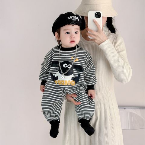 Hàng QC Bodysuit áo liền thân set kẻ cừu kèm mũ nồi cho bé trai thời trang vintage hàn quốc thu đông