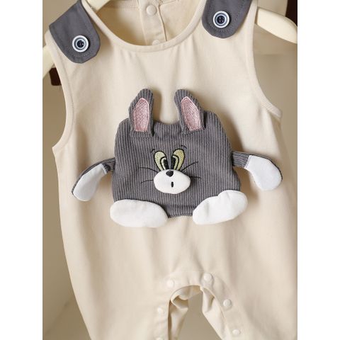Hàng QC Bodysuit áo liền thân mèo tôm cute đáng yêu kèm áo thun kẻ cho bé mùa thu đông