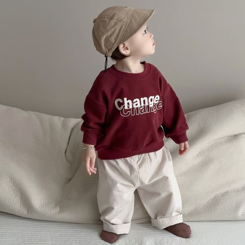 Hàng QC Set áo sweater lót nỉ change dày dặn cho bé trai kèm quấn suông kaki thu đông phong cách hàn quốc ấm áp