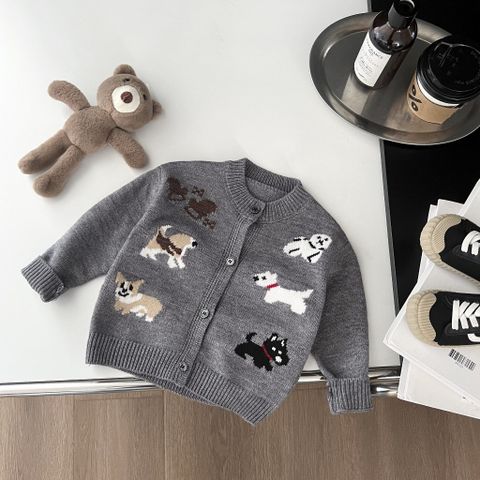 Hàng QC Áo len cardigan cừu kèm qua jean dày dặn ấm áp phong cách hàn quốc thu đông cho bé trai hottrend