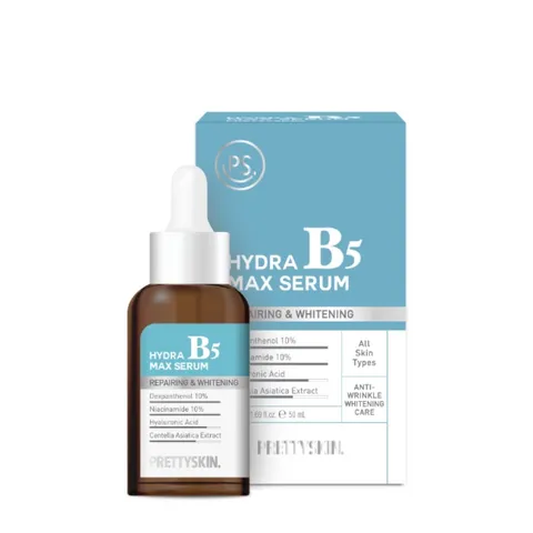  Serum B5 Pretty Skin 50ml - Phục hồi và dưỡng sáng da với Niacinamide & Hyaluronic Acid, Giải pháp cho da nhạy cảm & sau mụn