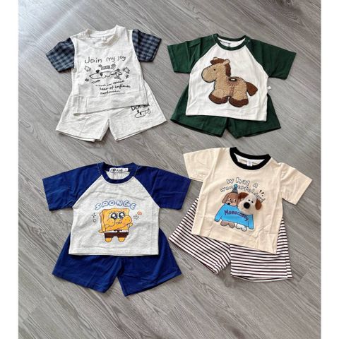 Tổng hợp các mẫu thun cotton hoạt hình đáng yêu vui nhộn dễ thương xinh xắn mùa hè phong cách hàn quốc cho bé
